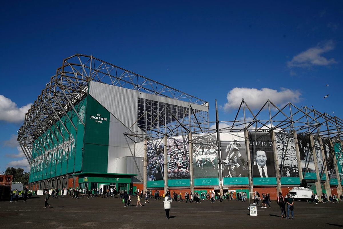 Celtic Park trong trận đấu UEFA Champions League