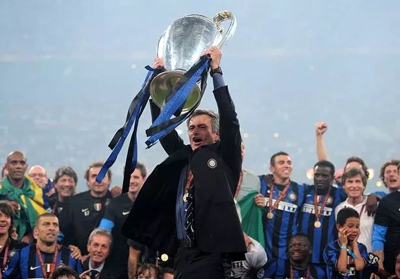 Đỉnh cao của Jose Mourinho là cú ăn ba lịch sử cùng Inter Milan.