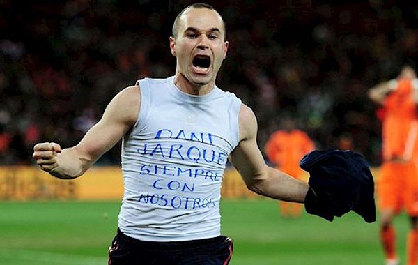 Iniesta ghi bàn ở chung kết World Cup