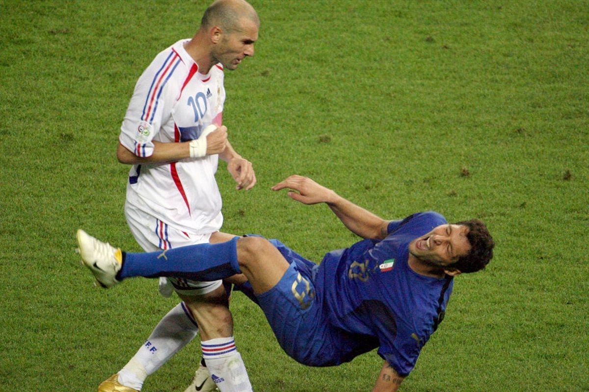 Marco Materazzi - Nạn nhân của Zidane