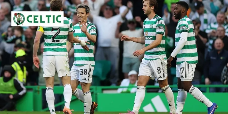 Ảnh Celtic giành cú ăn bốn bất bại