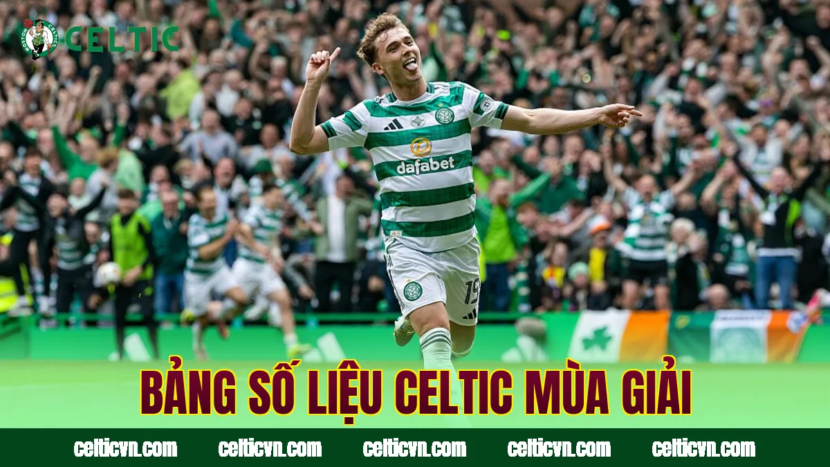 Bảng số liệu Celtic mùa giải