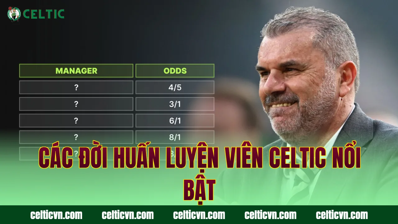 Các đời huấn luyện viên Celtic nổi bật