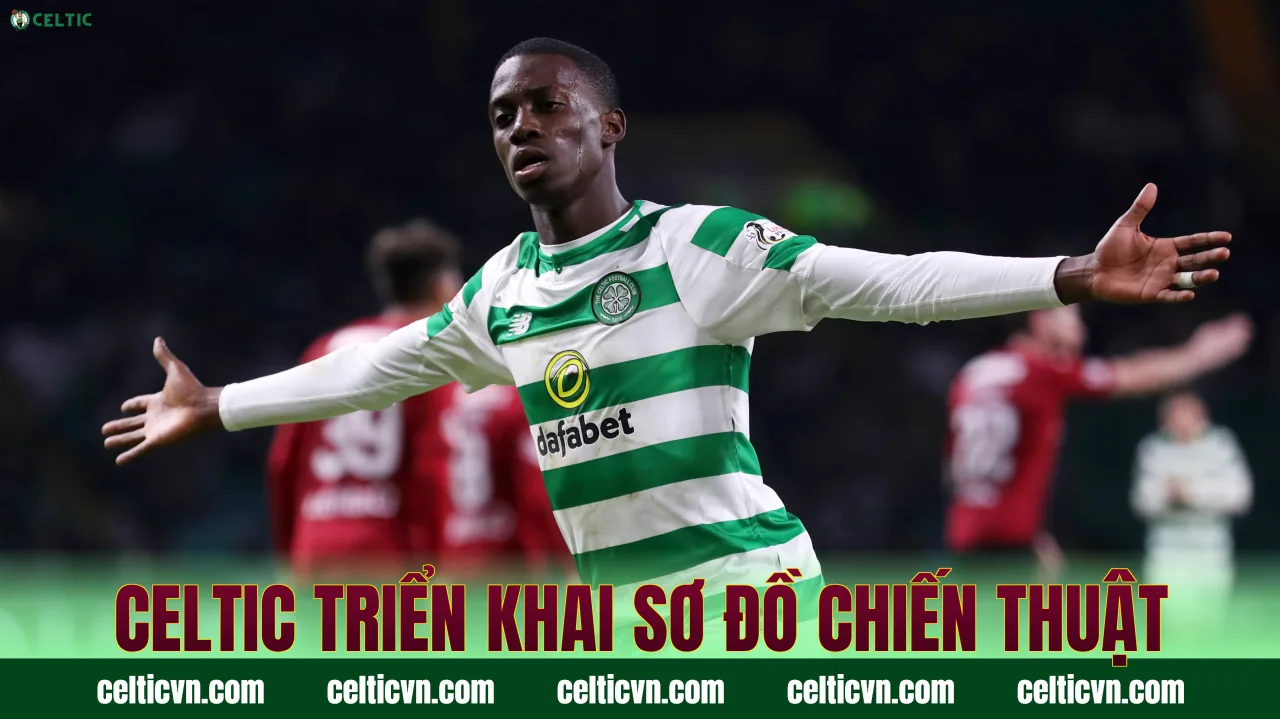 Celtic triển khai sơ đồ chiến thuật
