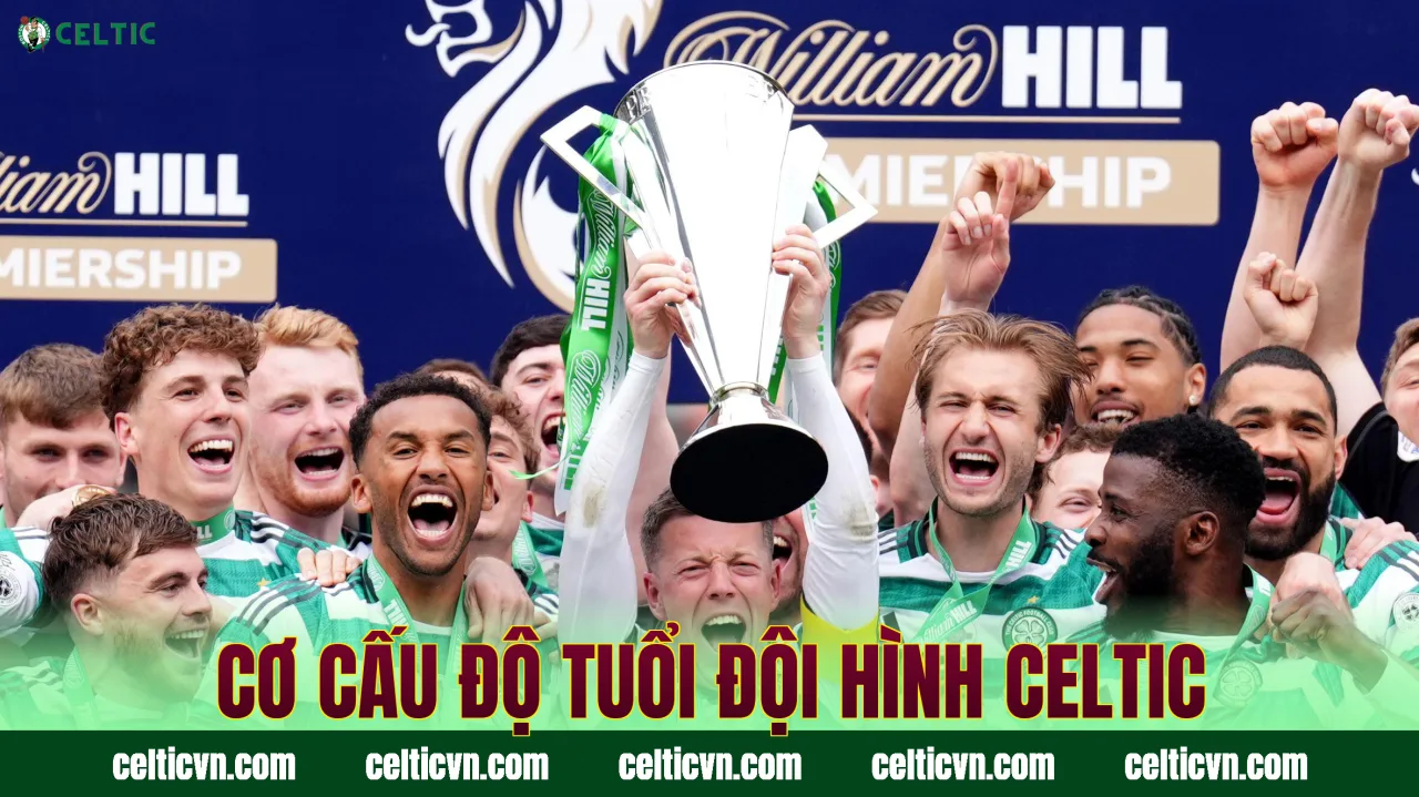 Cơ cấu độ tuổi đội hình Celtic