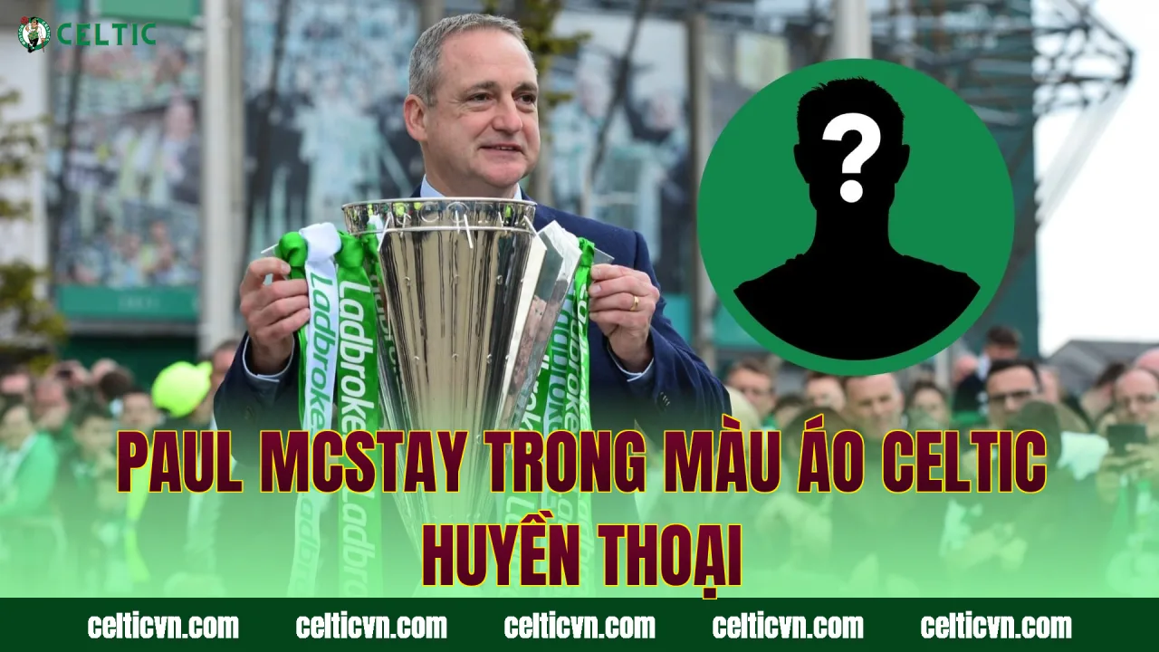 Paul McStay trong màu áo Celtic huyền thoại
