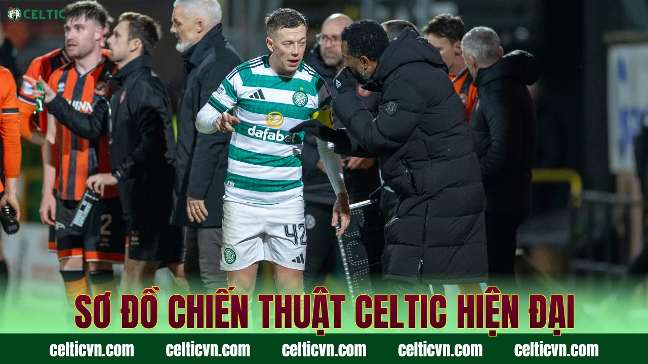 Sơ đồ chiến thuật Celtic hiện đại