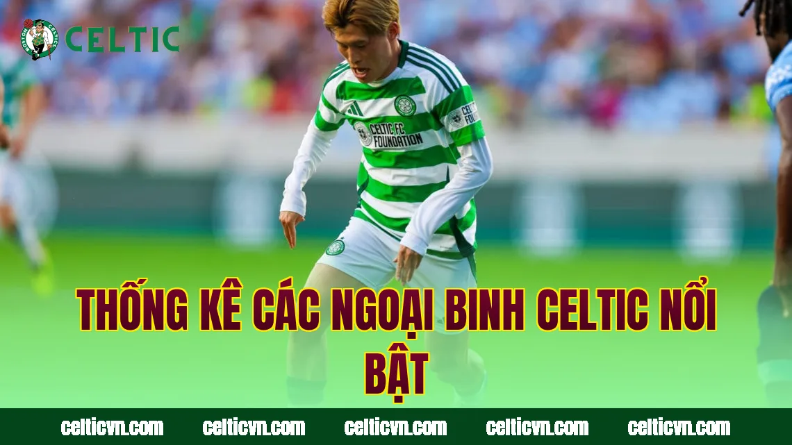 Thống kê các ngoại binh Celtic nổi bật