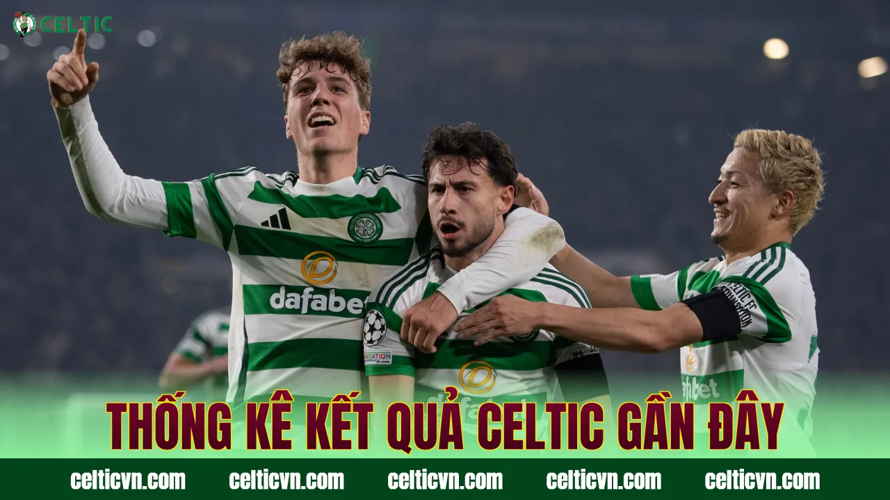 Thống kê kết quả Celtic gần đây