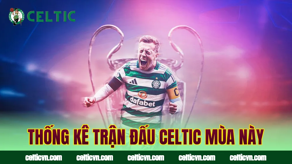 Thống kê trận đấu Celtic mùa này