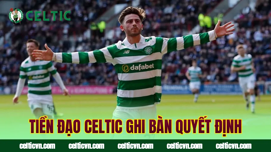 Tiền đạo Celtic ghi bàn quyết định
