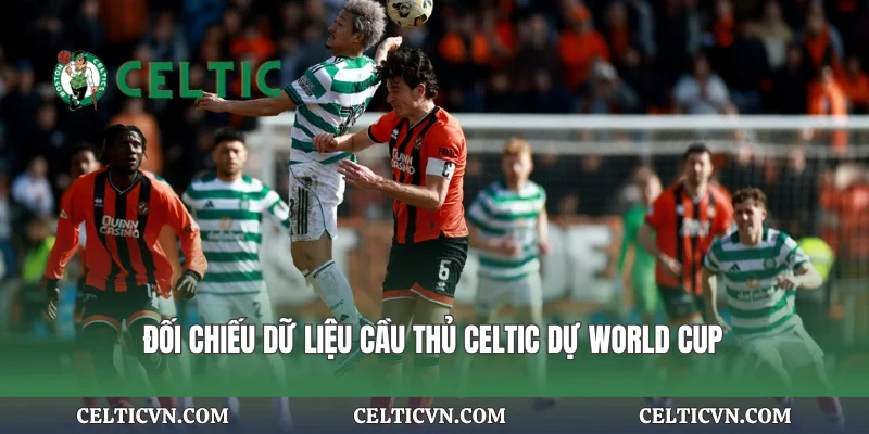 Đối chiếu dữ liệu cầu thủ Celtic dự World Cup